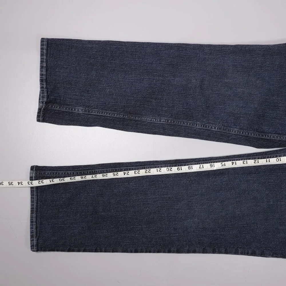 Duluth 40 Grit Flex Standard Fit Carpenter Jeans Workwear Blue Mens 36 x 34